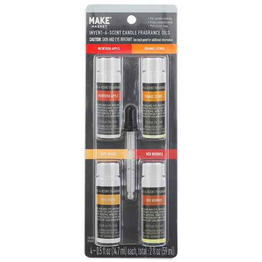 Invent-a-Scent Farm Fresh Candle Fragrance Oil Set by Make Market&#xAE;